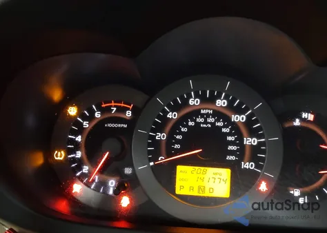 2010 Toyota Rav4 from USA, damaged, VIN JTMBF4DV3AD036845